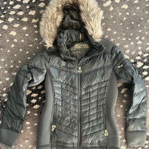 Michael Kors Puffer Jacket/Faux Fur Hood